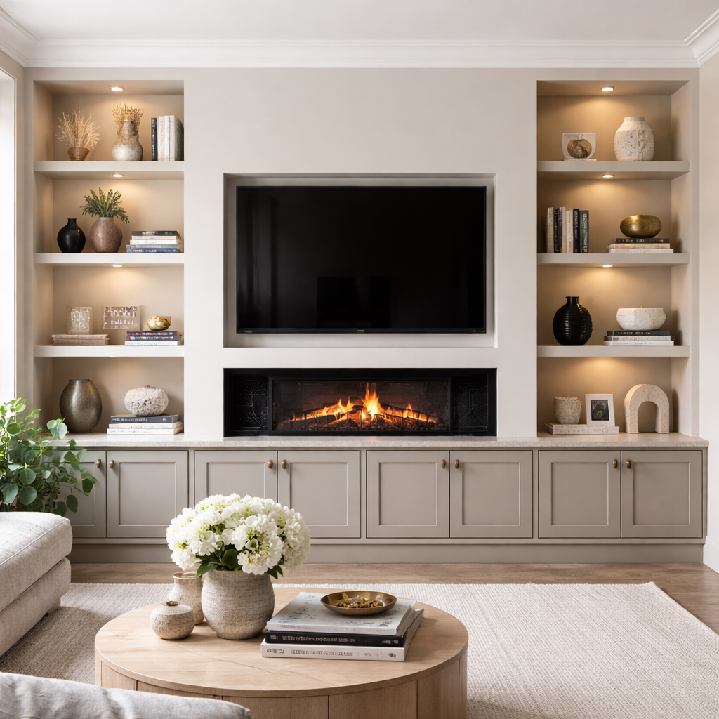 Media Wall Unit Design 3