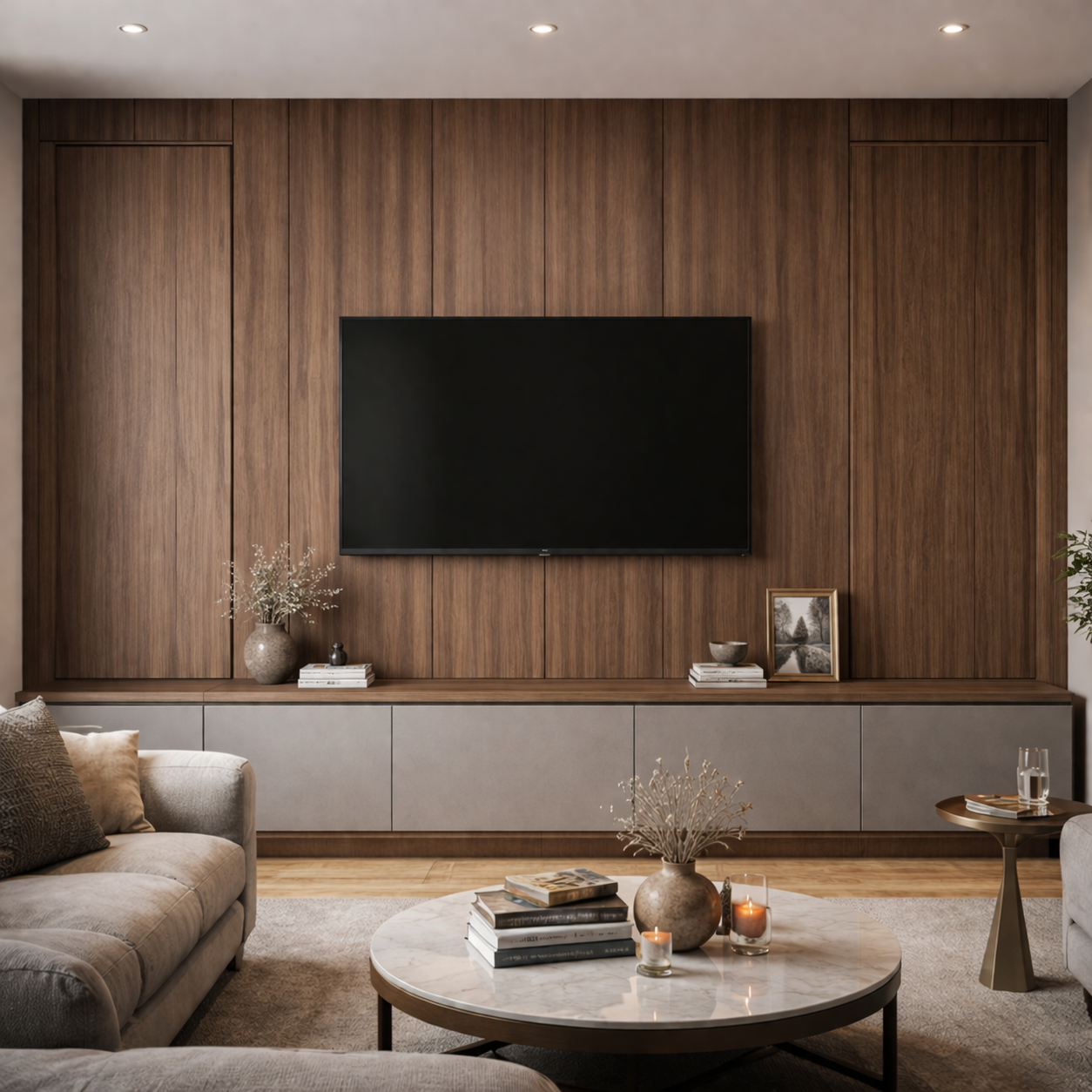 Media Wall Unit Design 4