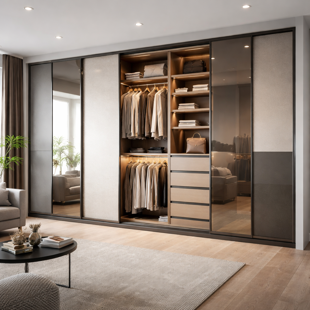 Sliding Wardrobe Design 1