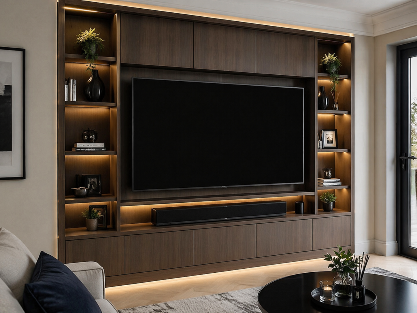 Media Wall Unit Design 5
