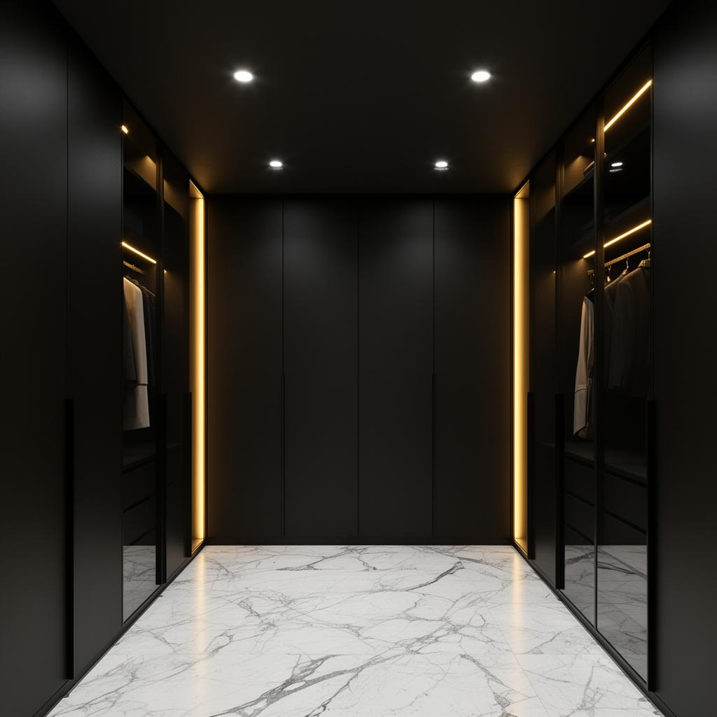 Premium fitted wardrobe showroom