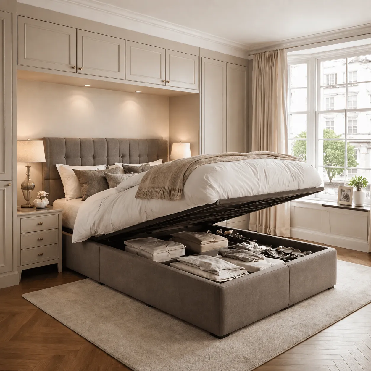Cashmere fitted bedroom finish sample