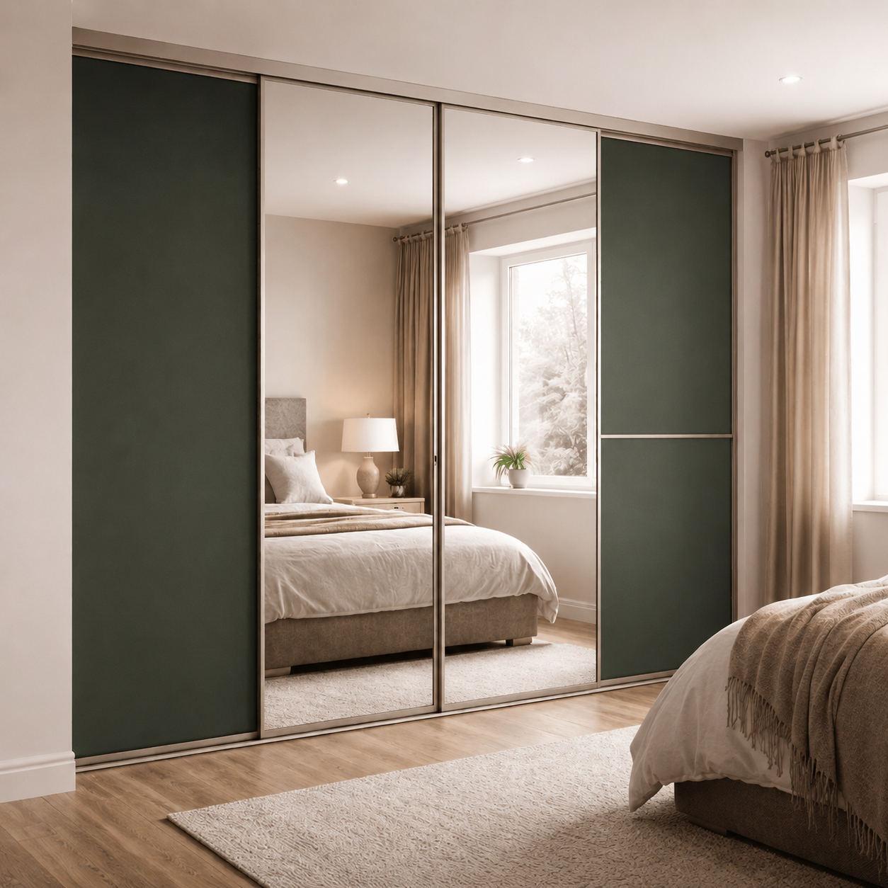 Indicative Heritage Green fitted furniture finish
